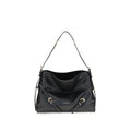 Women's Voyou Shoulder Bag Black Calf Leather Bos