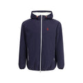 Men's Blue Nylon Shell Jacket Clothing