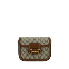 Women's Brown Polyethylene Shoulder Bag