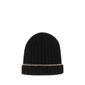 Men's Black Cashmere Beanie Accessory