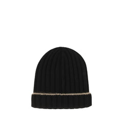 Men's Black Cashmere Beanie Accessory
