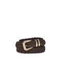 Men's Brown Calf Leather Bos Taurus Belt