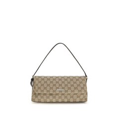 Women's Brown Polyester Shoulder Bag