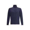 Men's Blue Wool Oves Aries Turtleneck Clothing