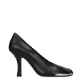 Women's Leather High Pump Black