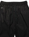 Men's Black Cotton Mid Waist Jogger Sweatpants Pants