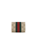 Women's Beige Cotton Wallet