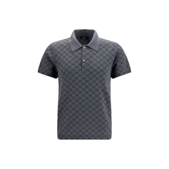 Men's Gray Wool Oves Aries Polo Shirt