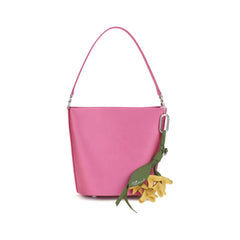 Women's Multicolor Polyester Backet Bag