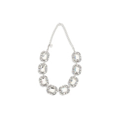 Women's Silver Brass Necklace