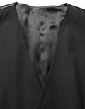 Men's Black Martini Slim Fit Formal 3 Piece Suit Virgin Wool