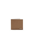 Men's Beige Calf Leather Bos Taurus Wallet