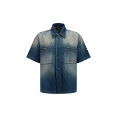 Men's Blue Denim Shirt