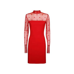 Women's Multicolor Elastane Cocktail Dress
