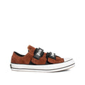 Men's Brown Calfskin Low Top Sneakers