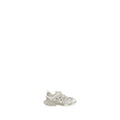 Women's White Polyethylene Athletic Sneakers