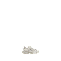 Women's White Polyethylene Athletic Sneakers