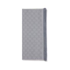 Women's Gray Wool Scarf
