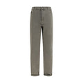 Men's Bicolor Cotton Jeans Denim Clothing