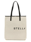 Women's Cotton Canvas Tote Beige Polyester