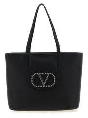 Women's Nellcôte Tote Black Calfskin Leather