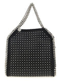 Women's Studded Polyester Mini Bag Black