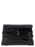 Women's Black Leather Crossbody Bag