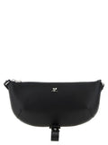 Women's Black Calfskin Shoulder Bag