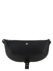 Women's Black Calfskin Shoulder Bag