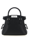 Women's Top Handle Bag Black Calfskin Leather
