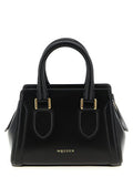 Women's Birdee Top Handle Bag Black Calfskin Leather