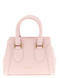 Women's Birdee Top Handle Bag Pink Calfskin Leather