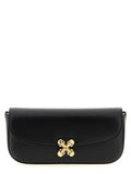 Women's Black Calfskin Crossbody Bag