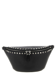 Men's Black Calfskin Crossbody Bag