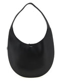 Women's Black Cowhide Shoulder Bag