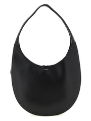 Women's Black Cowhide Shoulder Bag
