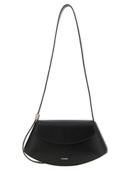 Women's Black Bovine Leather Crossbody Bag