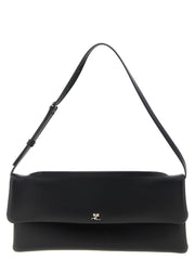 Women's Cowhide Clutch Black Cow Leather