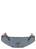 Men's Black Stainless Steel Sunglasses
