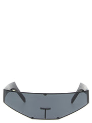 Men's Black Stainless Steel Sunglasses