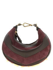 Women's Fendigraphy Mini Shoulder Bag Multicolor Lamb Leather