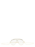 Women's Gold Polyamide Sunglasses