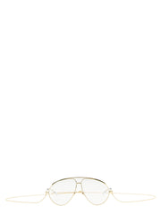 Women's Gold Polyamide Sunglasses