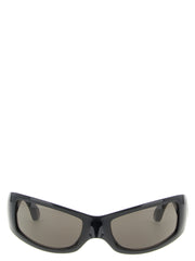 Men's Black Polyamide Sunglasses