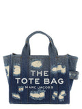 Women's Rip And Repair Denim Tote Blue Cotton