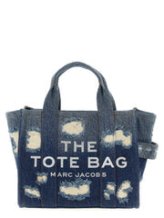 Women's Rip And Repair Denim Tote Blue Cotton