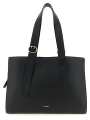 Women's Calfskin Tote Black Leather