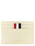 Women's Beige Calfskin Cardholder Accessory