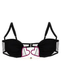 Women's Black Polyamide Bra Clothing