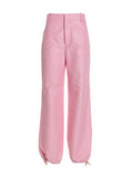 Women's Multicolor Polyamide Casual Pants